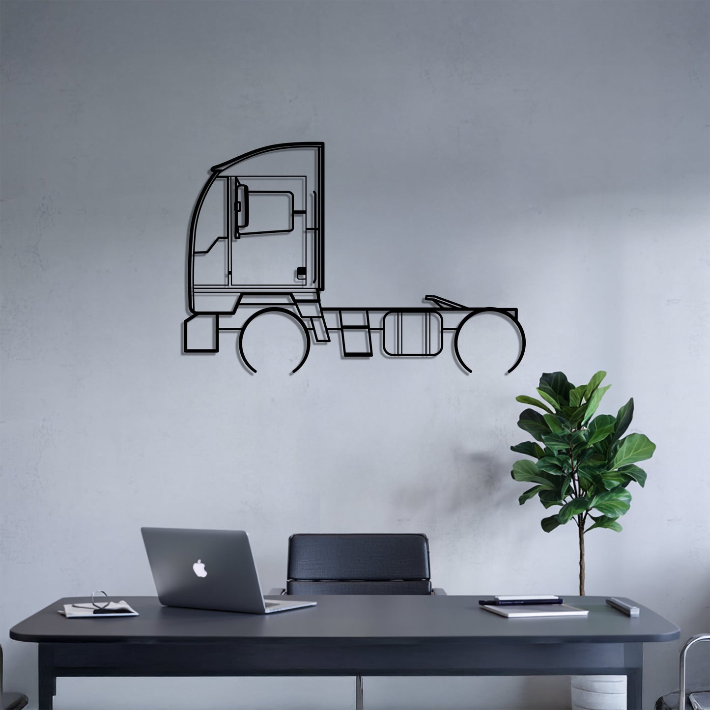 ACTT Terminal Tractor (2014) – Kovová dekorácia na stenu kamióna