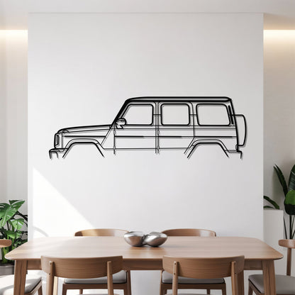 AMG G63 – Kovová dekorácia na stenu auta