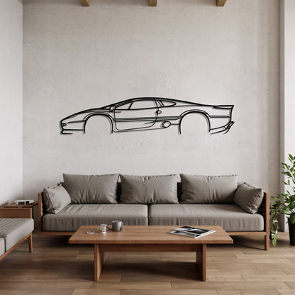 XJ220 – Kovová dekorácia na stenu auta