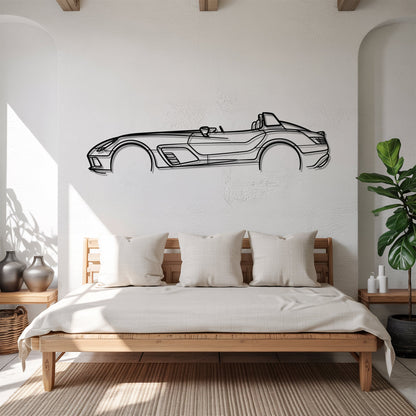 SLR Stirling Moss – Kovová dekorácia na stenu auta