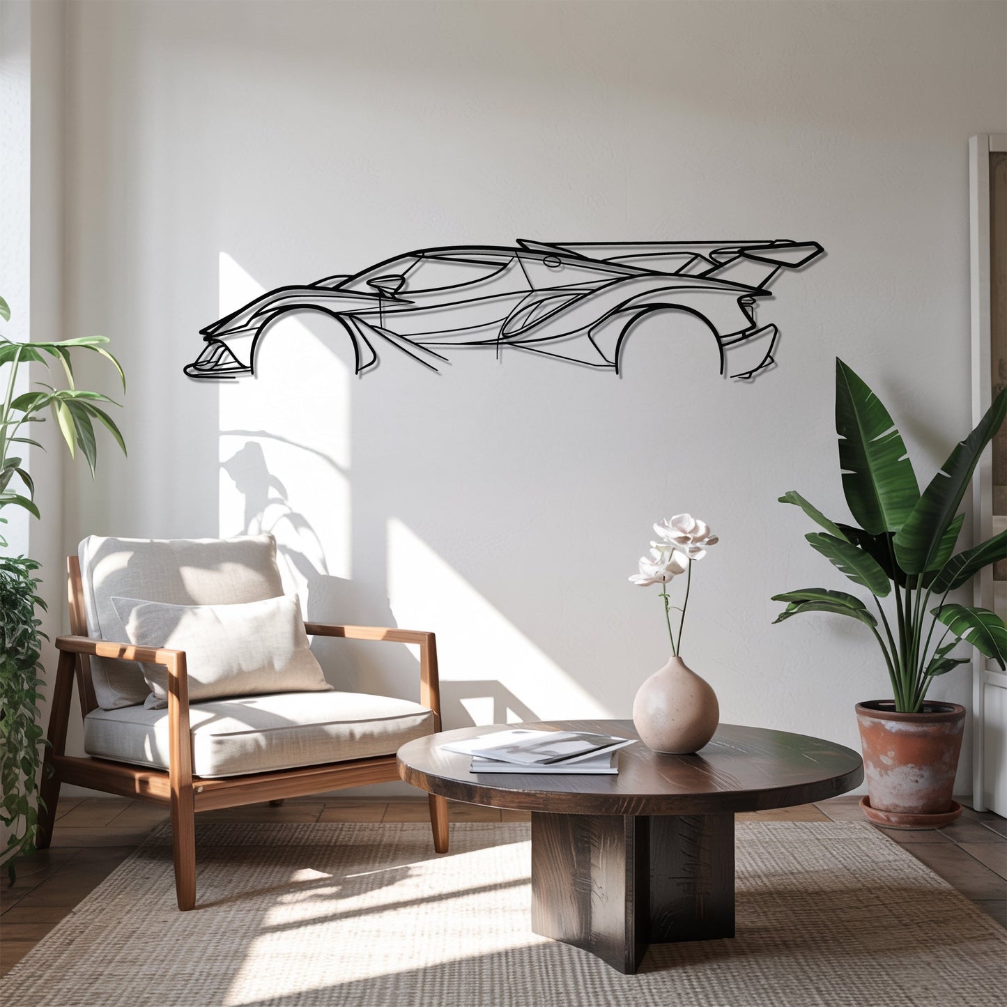 Intensa Emozione – Kovová dekorácia na stenu auta