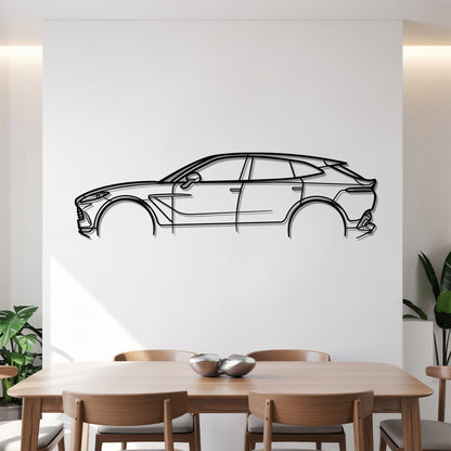 Aston DBX – Kovová dekorácia na stenu auta