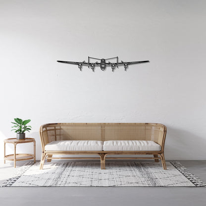 Lancaster MK I – Kovová dekorácia na stenu lietadla