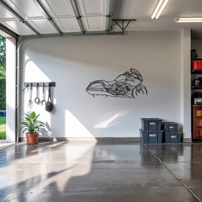 K1600B – Kovová dekorácia na stenu motorky