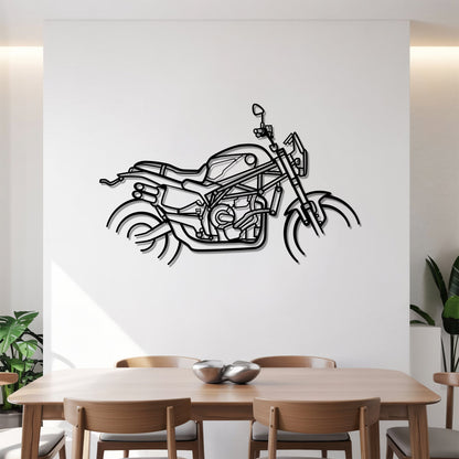 Leoncino 800 Trail – Kovová dekorácia na stenu motorky