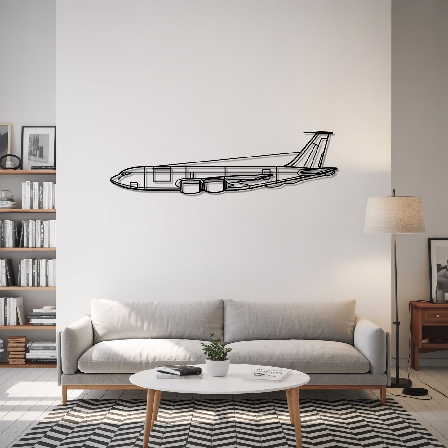 KC-135R Stratotanker – Kovová dekorácia na stenu lietadla
