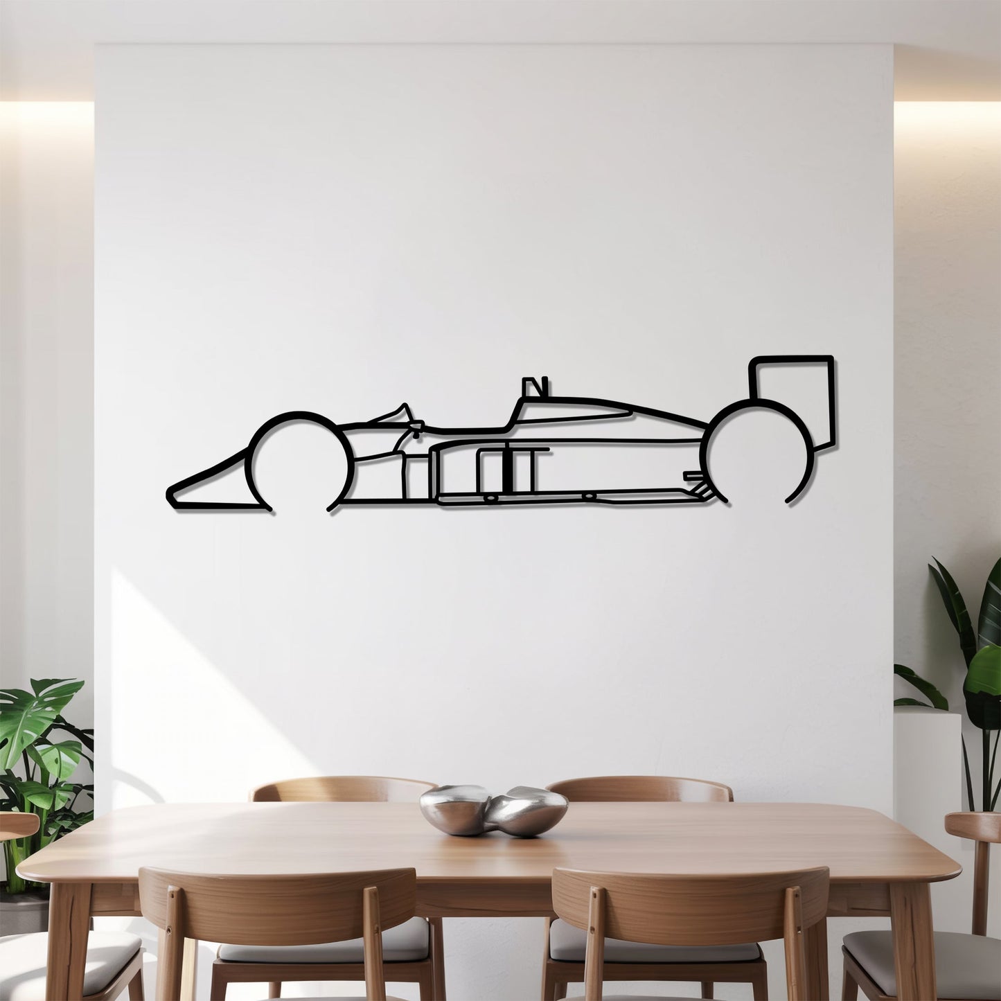 1988 MP4 F1 – Kovová dekorácia na stenu auta