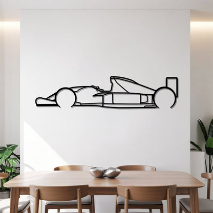1992 FW14B F1 – Kovová dekorácia na stenu auta