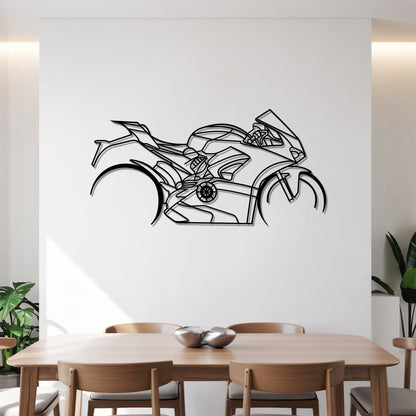 Panigale V4 – Kovová dekorácia na stenu motorky