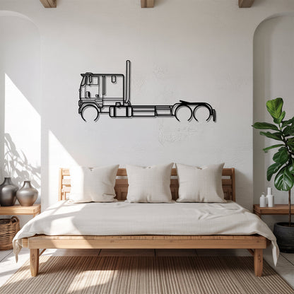 CL 9000 Double Sleeper Long Wheelbase – Kovová dekorácia na stenu kamióna
