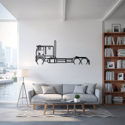 CL 9000 Double Sleeper Long Wheelbase – Kovová dekorácia na stenu kamióna