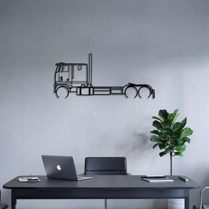 CL 9000 Double Sleeper Long Wheelbase – Kovová dekorácia na stenu kamióna