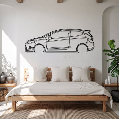 Fiesta MK7 Detailed – Kovová dekorácia na stenu auta