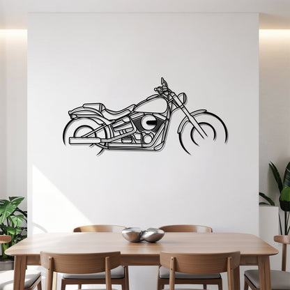 Breakout – Kovová dekorácia na stenu motorky