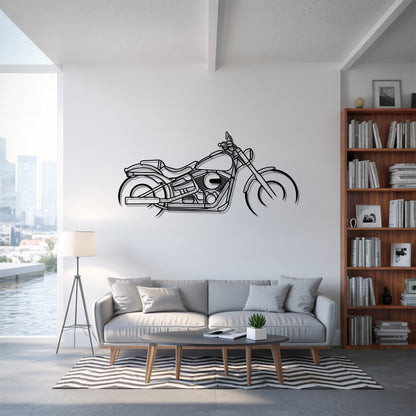 Breakout – Kovová dekorácia na stenu motorky