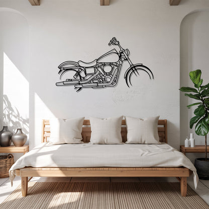 Street Bob – Kovová dekorácia na stenu motorky