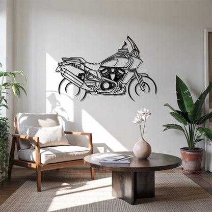 Pan America – Kovová dekorácia na stenu motorky