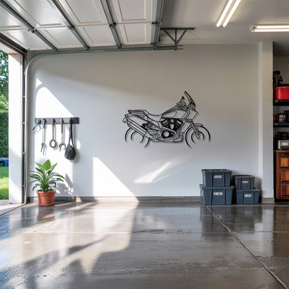 Pan America – Kovová dekorácia na stenu motorky