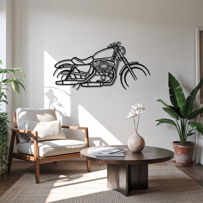 Iron 883 – Kovová dekorácia na stenu motorky