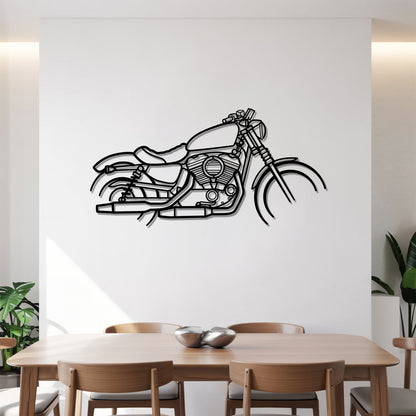 Iron 883 – Kovová dekorácia na stenu motorky