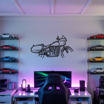 Low Rider ST – Kovová dekorácia na stenu motorky