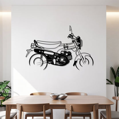 DAX – Kovová dekorácia na stenu motorky