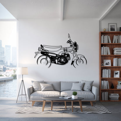 DAX – Kovová dekorácia na stenu motorky