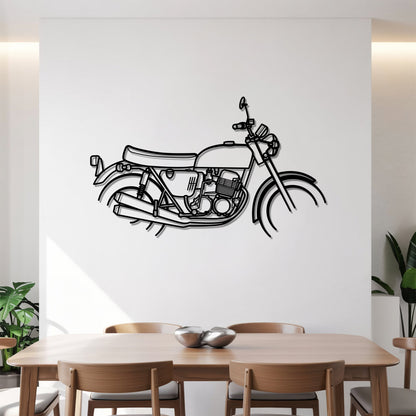 CB750 Four – Kovová dekorácia na stenu motorky