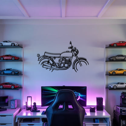 CB750 Four – Kovová dekorácia na stenu motorky