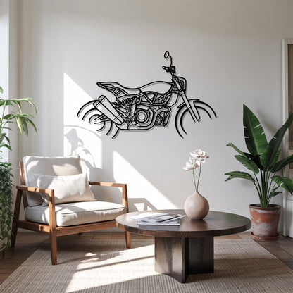 FTR 1200 – Kovová dekorácia na stenu motorky