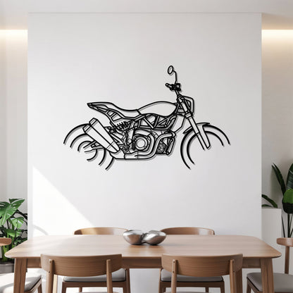 FTR 1200 – Kovová dekorácia na stenu motorky