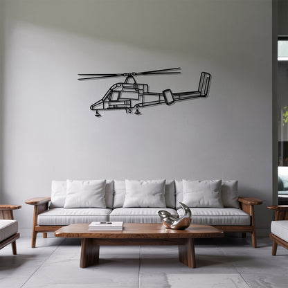 K-MAX – Kovová dekorácia na stenu helikoptéry