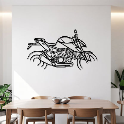 1290 Super Duke R – Kovová dekorácia na stenu motorky