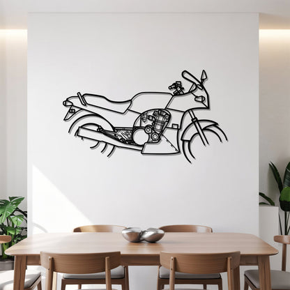 Ninja 900 – Kovová dekorácia na stenu motorky