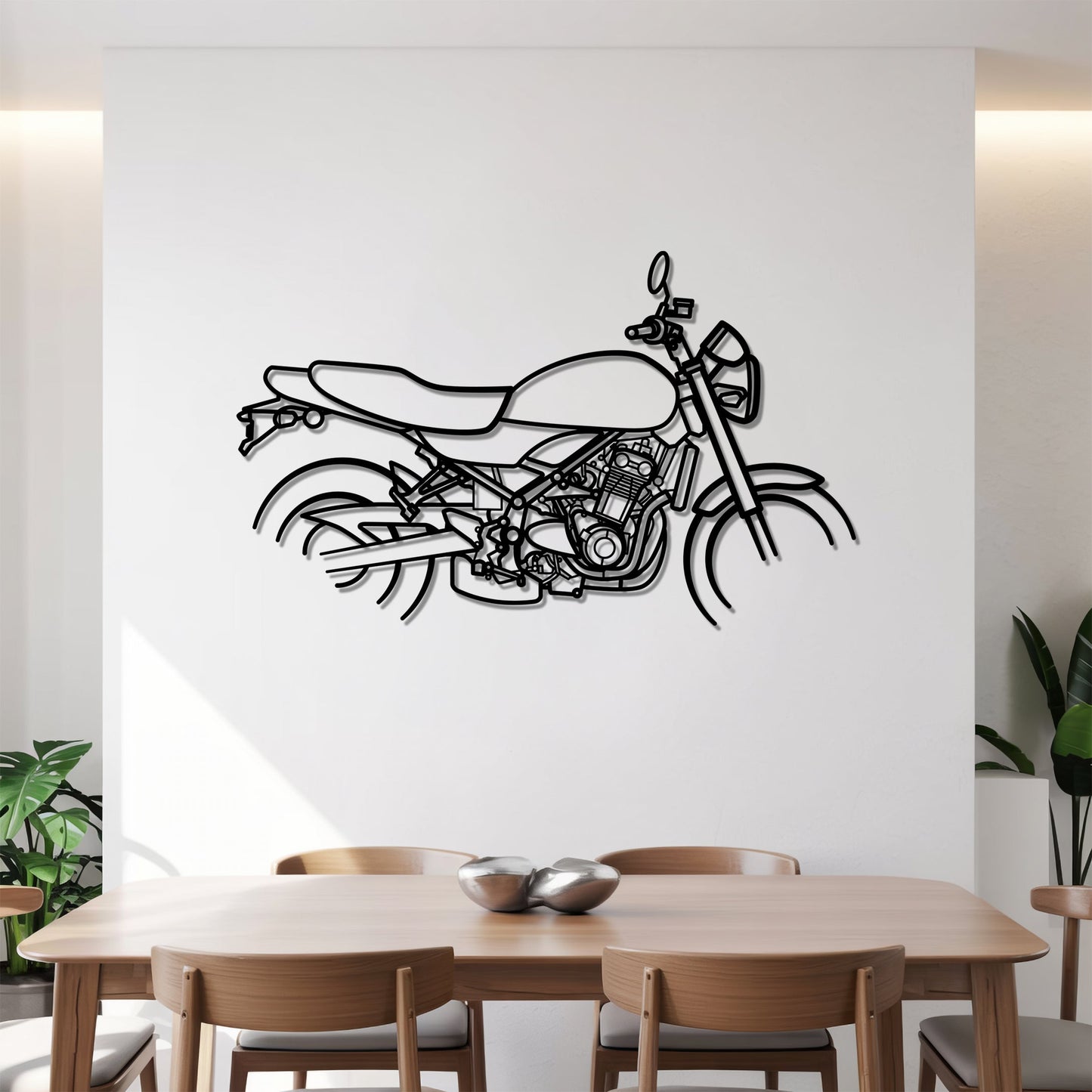 Z900RS – Kovová dekorácia na stenu motorky