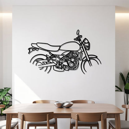Z900RS – Kovová dekorácia na stenu motorky