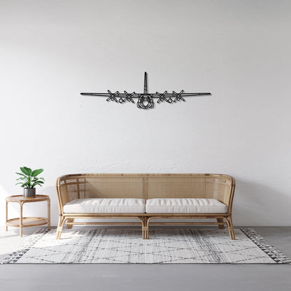 C-130H Hercules – Kovová dekorácia na stenu lietadla