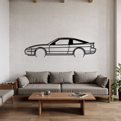 200SX Detailed – Kovová dekorácia na stenu auta