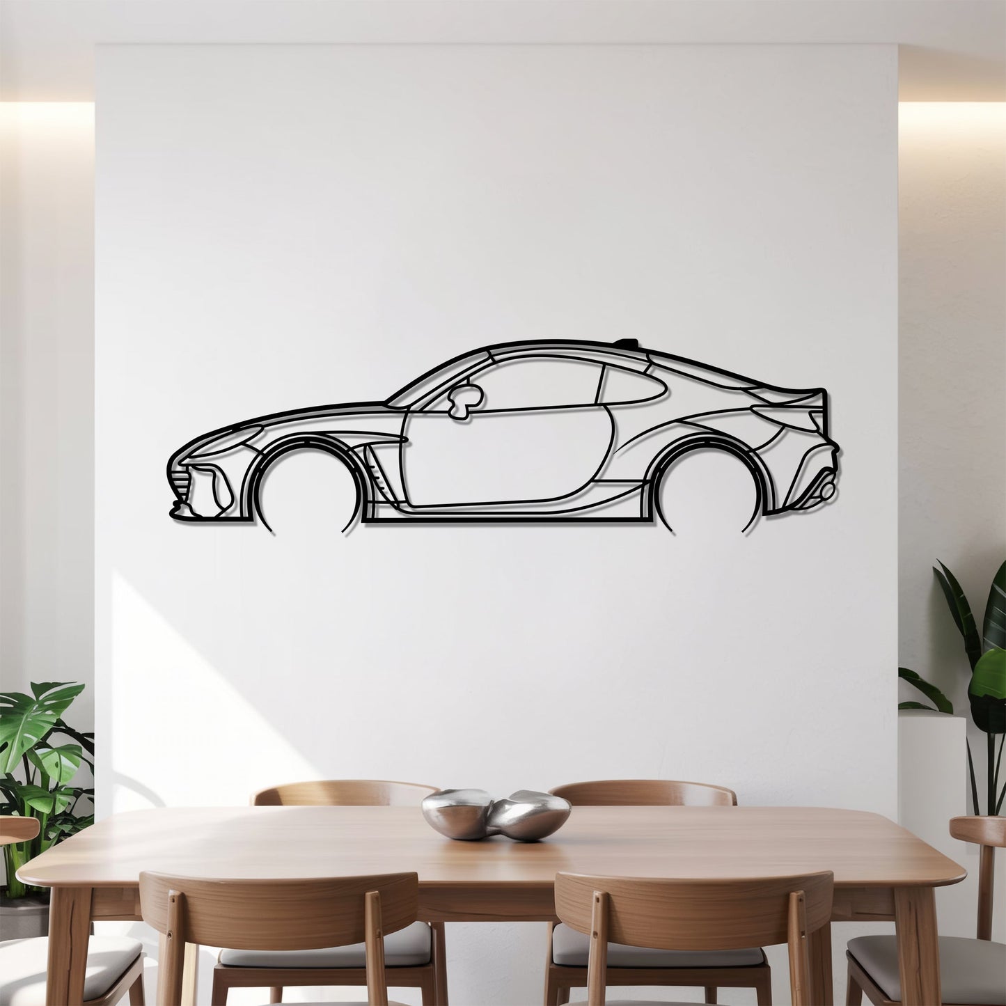 BRZ 2021 Detailed – Kovová dekorácia na stenu auta