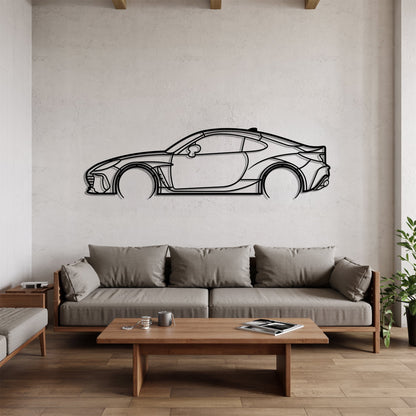 BRZ 2021 Detailed – Kovová dekorácia na stenu auta