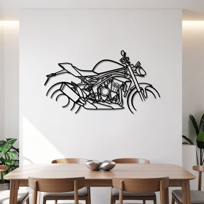 Speed Triple 12000 RS – Kovová dekorácia na stenu motorky