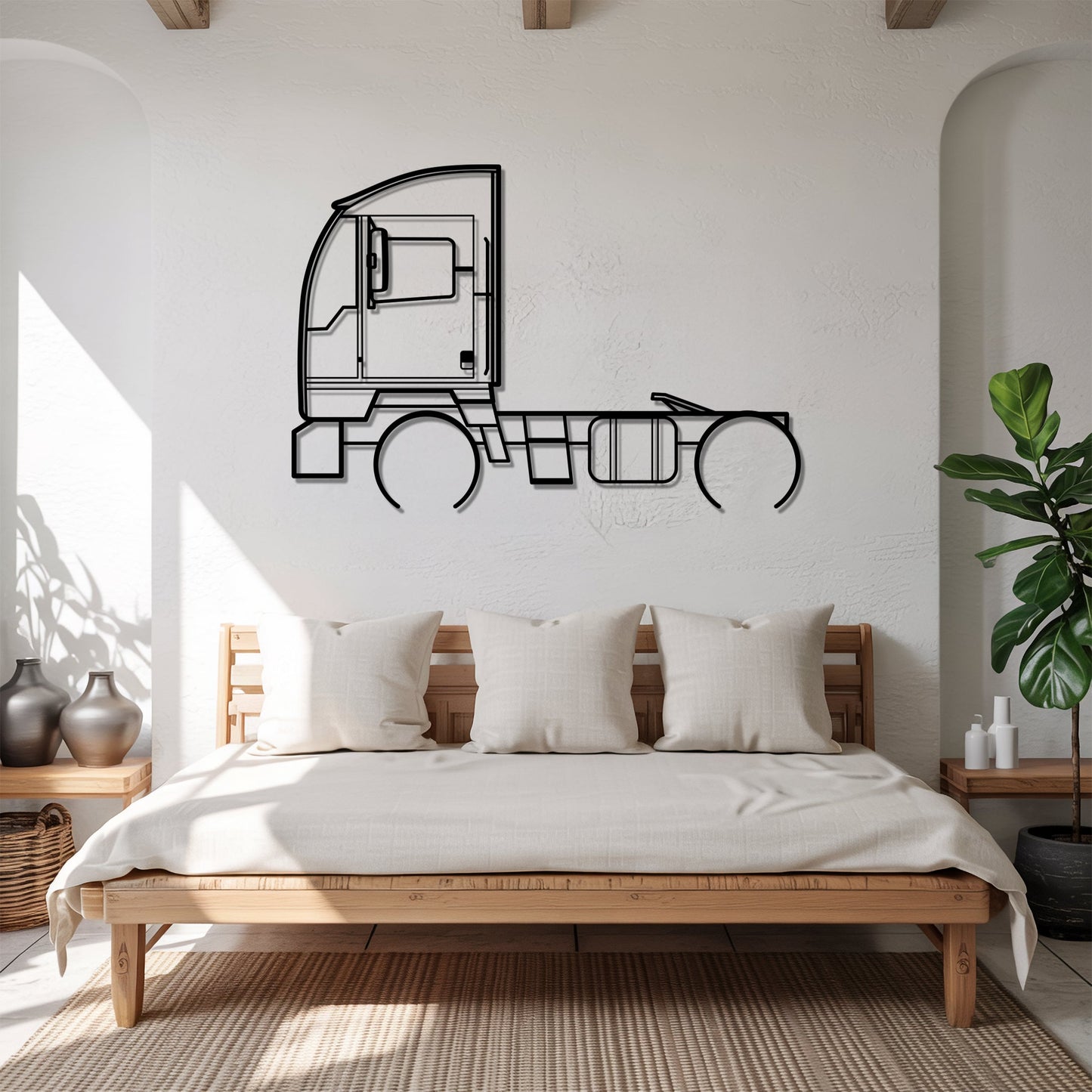ACTT Terminal Tractor (2014) – Kovová dekorácia na stenu kamióna