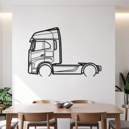 S-Way 2019 – Kovová dekorácia na stenu kamióna