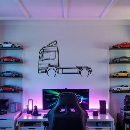 Actros 1996 – Kovová dekorácia na stenu kamióna