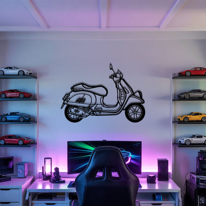 GTS 300 Detailed – Kovová dekorácia na stenu motorky