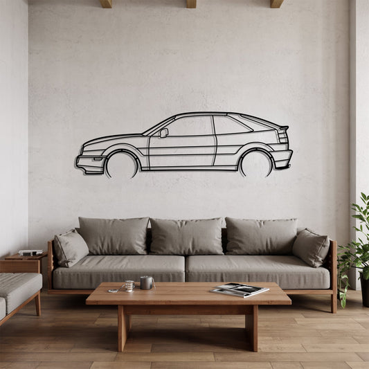 Corrado Detailed – Kovová dekorácia na stenu auta