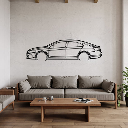 Passat CC Detailed – Kovová dekorácia na stenu auta