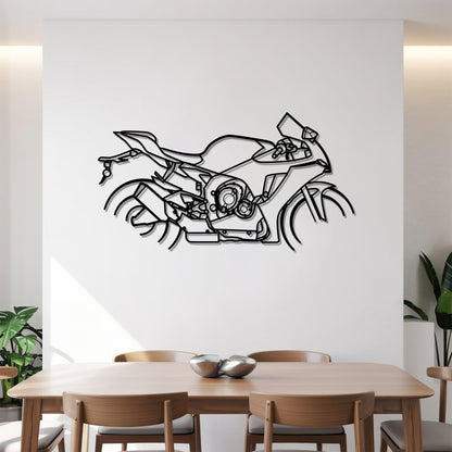 YZF R1 – Kovová dekorácia na stenu motorky